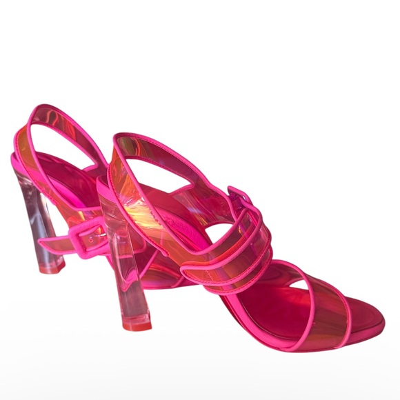 Christian Louboutin Loubi Duniss Holographic heels 100mm RETAIL 1,095 - Picture 8 of 10